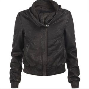 All Saints leather jacket